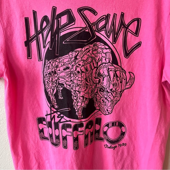 District Help Save The Buffalo Concert Tee - Picture 3 of 7